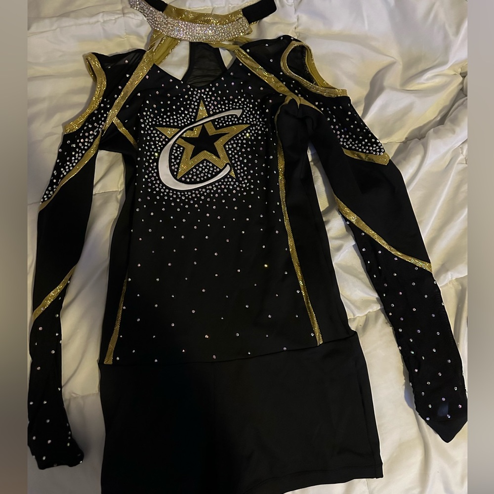 Champion cheer allstars skirt and top uniform pieces
